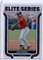 2022 Donruss Elite Series Vector #6 Jose Ramirez