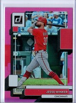 2022 Donruss Holo Pink #185 Jesse Winker