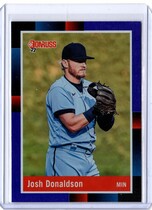 2022 Donruss Holo Purple #274 Josh Donaldson