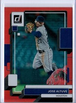 2022 Donruss Holo Red #120 Jose Altuve