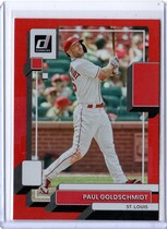 2022 Donruss Holo Red #157 Paul Goldschmidt