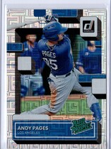 2022 Donruss Rated Prospect Vector #10 Andy Pages