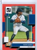 2022 Donruss Red #197 Ozzie Albies