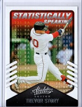 2022 Panini Absolute Statistically Speaking Retail #SS-9 Trevor Story