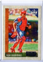 2022 Panini Diamond Kings Artist Proof Blue #70 Ivan Rodriguez