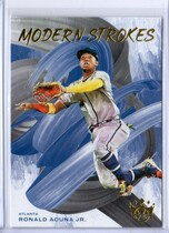 2022 Panini Diamond Kings Modern Strokes #MS-1 Ronald Acuna Jr.