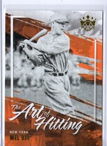 2022 Panini Diamond Kings The Art of Hitting #5 Mel Ott