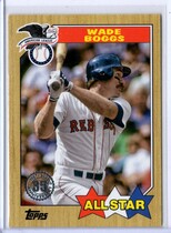 2022 Topps 1987 Topps All Stars #87AS-14 Wade Boggs