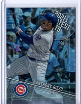 2022 Topps 2021s Greatest Hits #21GH-6 Anthony Rizzo