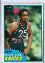 1981 Topps Base Set #26 Bill Cartwright