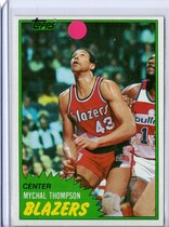 1981 Topps Base Set #36 Mychal Thompson