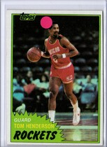 1981 Topps Base Set #MW86 Tom Henderson