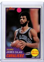 1981 Topps Base Set #MW105 James Silas