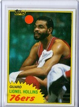 1981 Topps Base Set #31 Lionel Hollins