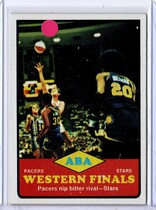1973 Topps Base Set #206 ABA Western Finals