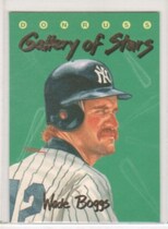 1993 Leaf Triple Play Gallery #GS3 Wade Boggs