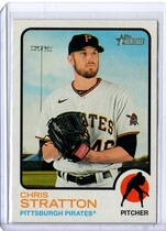 2022 Topps Heritage #487 Chris Stratton