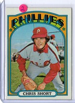 1972 Topps Base Set #665 Chris Short