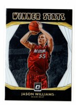 2020 Donruss Optic Winner Stays #4 Jason Williams