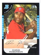 2005 Bowman Base Set #209 Chris Roberson