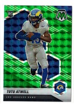 2021 Panini Mosaic Green #320 Tutu Atwell