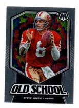 2020 Panini Mosaic Old School #OS5 Steve Young