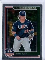 2022 Panini USA Baseball Stars & Stripes Longevity (Hobby) #18 Ethan Long