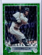 2022 Topps Green Foilboard Series 2 #499 Brandon Lowe