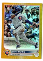 2022 Topps Gold Foil Series 2 #627 David Bote