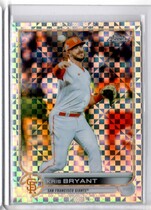 2022 Topps Chrome X-Fractor Refractor #9 Kris Bryant