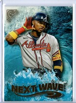 2022 Topps Gallery Next Wave #NW-6 Ronald Acuna Jr.