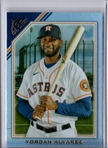 2022 Topps Gallery Rainbow Foil #71 Yordan Alvarez