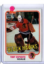 1981 Topps Base Set #11 Tony Esposito