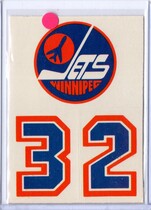 1985 Topps Sticker Inserts #19 Winnipeg Jets