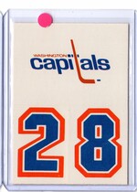 1985 Topps Sticker Inserts #30 Washington Capitals