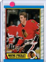 1989 O-Pee-Chee OPC Base Set #98 Wayne Presley