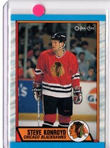 1989 O-Pee-Chee OPC Base Set #220 Steve Konroyd