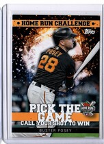 2022 Topps Home Run Challenge Used #HRC-29 Buster Posey