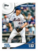 2022 Topps Significant Statistics #SS-18 Jacob Degrom