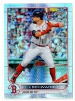 2022 Topps Chrome Prism Refractor #110 Kyle Schwarber
