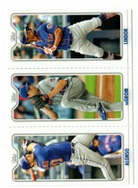 2022 Topps Opening Day Triple Play #TPC-5 Pete Alonso|Jacob Degrom|Francisco Lindor