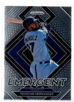 2022 Panini Prizm Emergent #E-9 Teoscar Hernandez