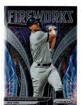 2022 Panini Prizm Fireworks #F-5 Giancarlo Stanton