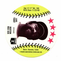 1976 Isaly Discs #63 Luis Tiant