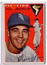 1954 Topps Base Set #27 Ferris Fain