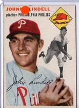 1954 Topps Base Set #51 Johnny Lindell