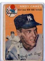 1954 Topps Base Set #105 Andy Carey