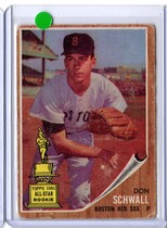 1962 Topps Base Set #35 Don Schwall