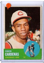 1963 Topps Base Set #203 Chico Cardenas