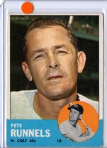 1963 Topps Base Set #230 Pete Runnels